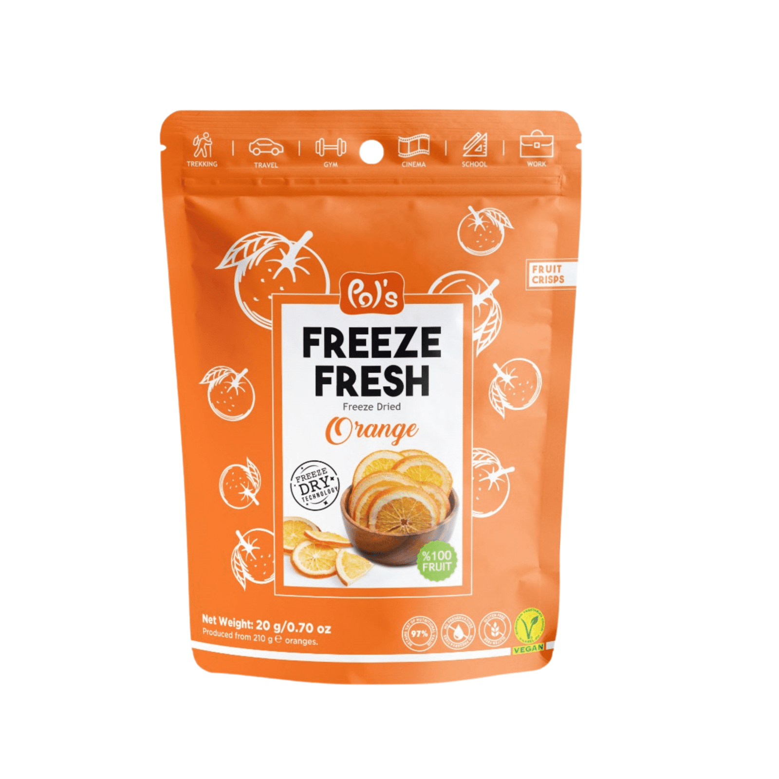 Freeze Dried Orange