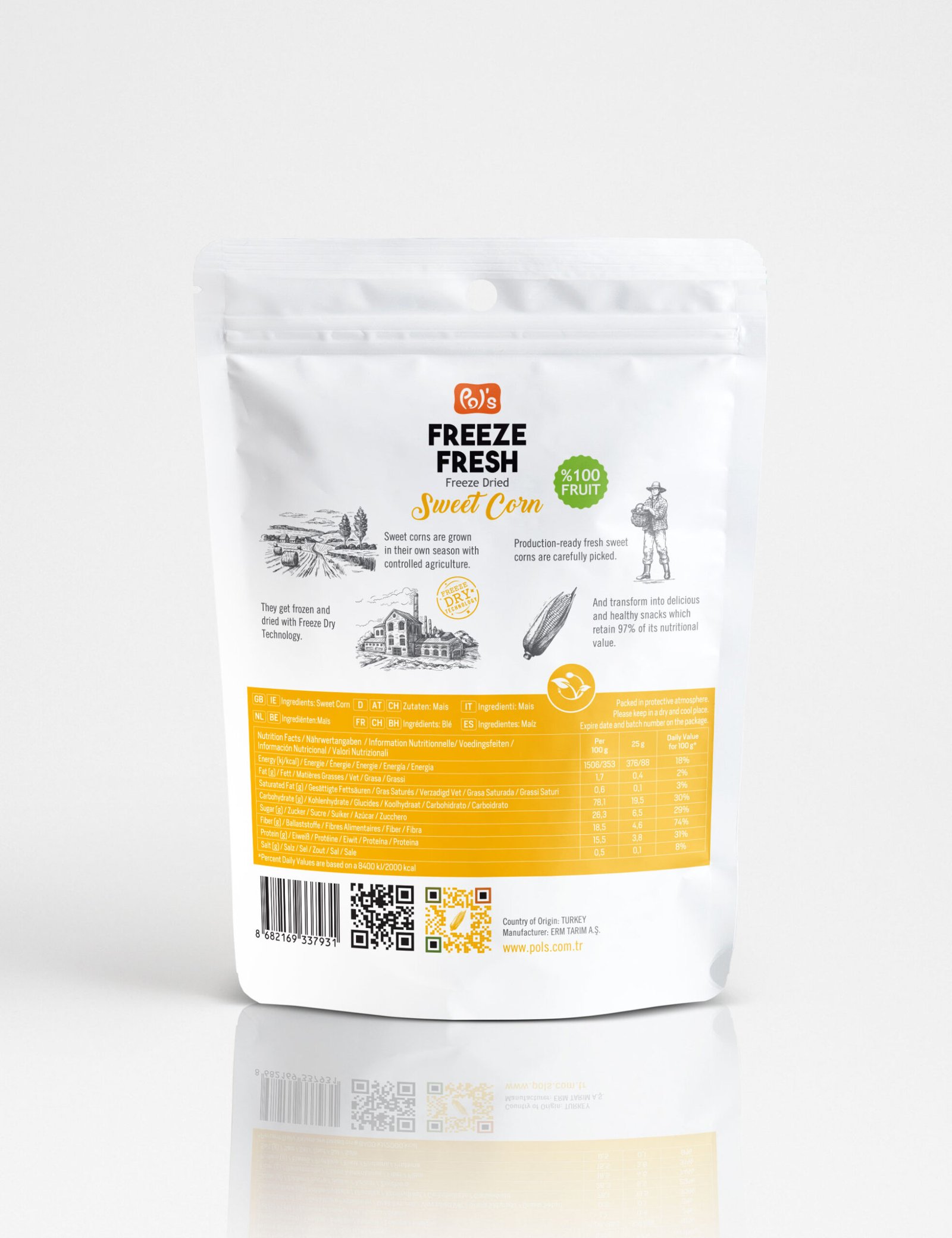 Freeze Dried Corn