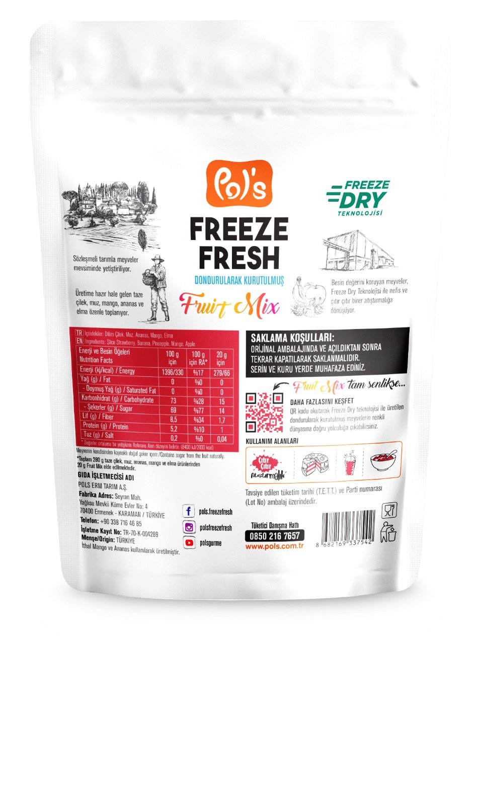 Freeze Dried Fruit Mix