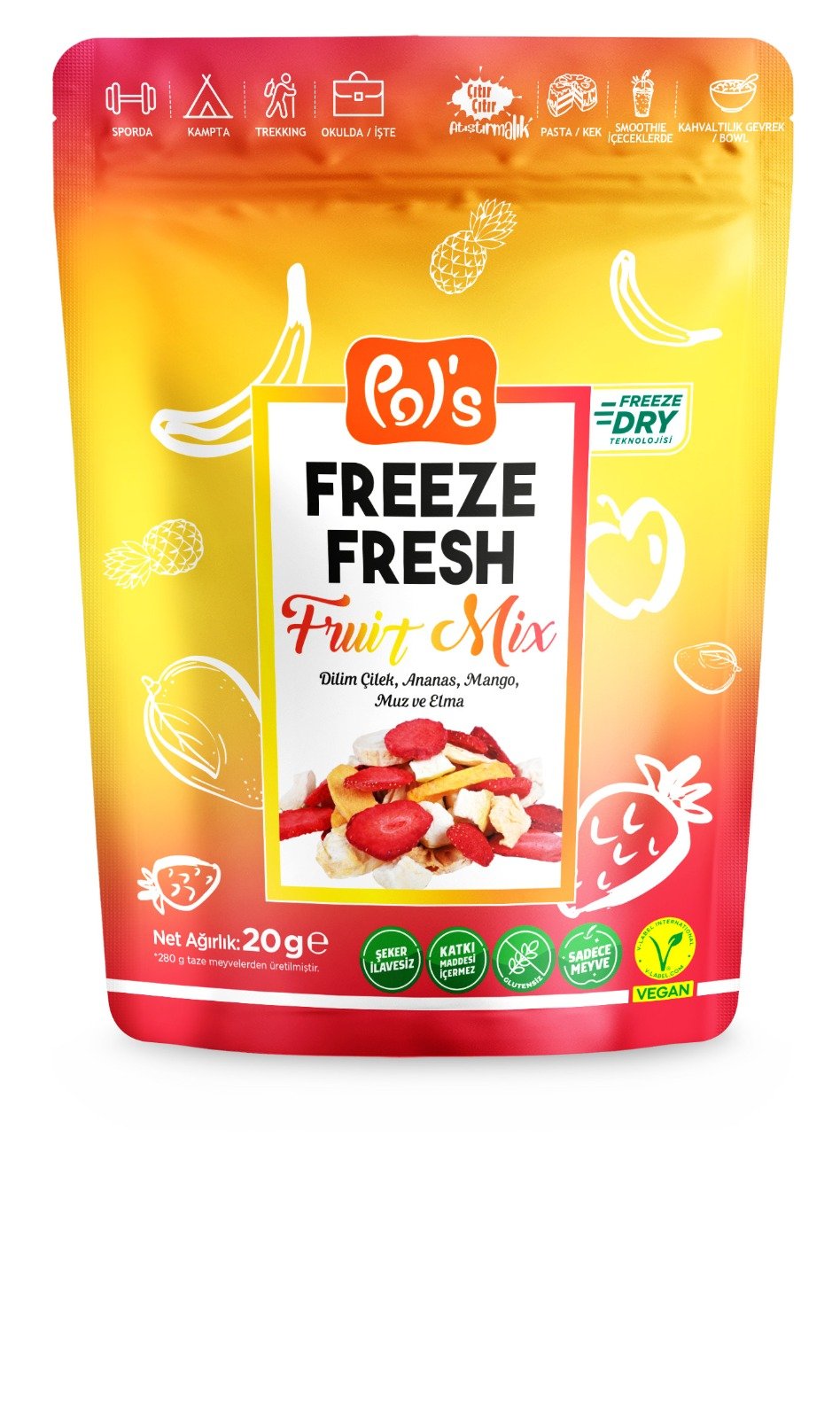 Freeze Dried Fruit Mix