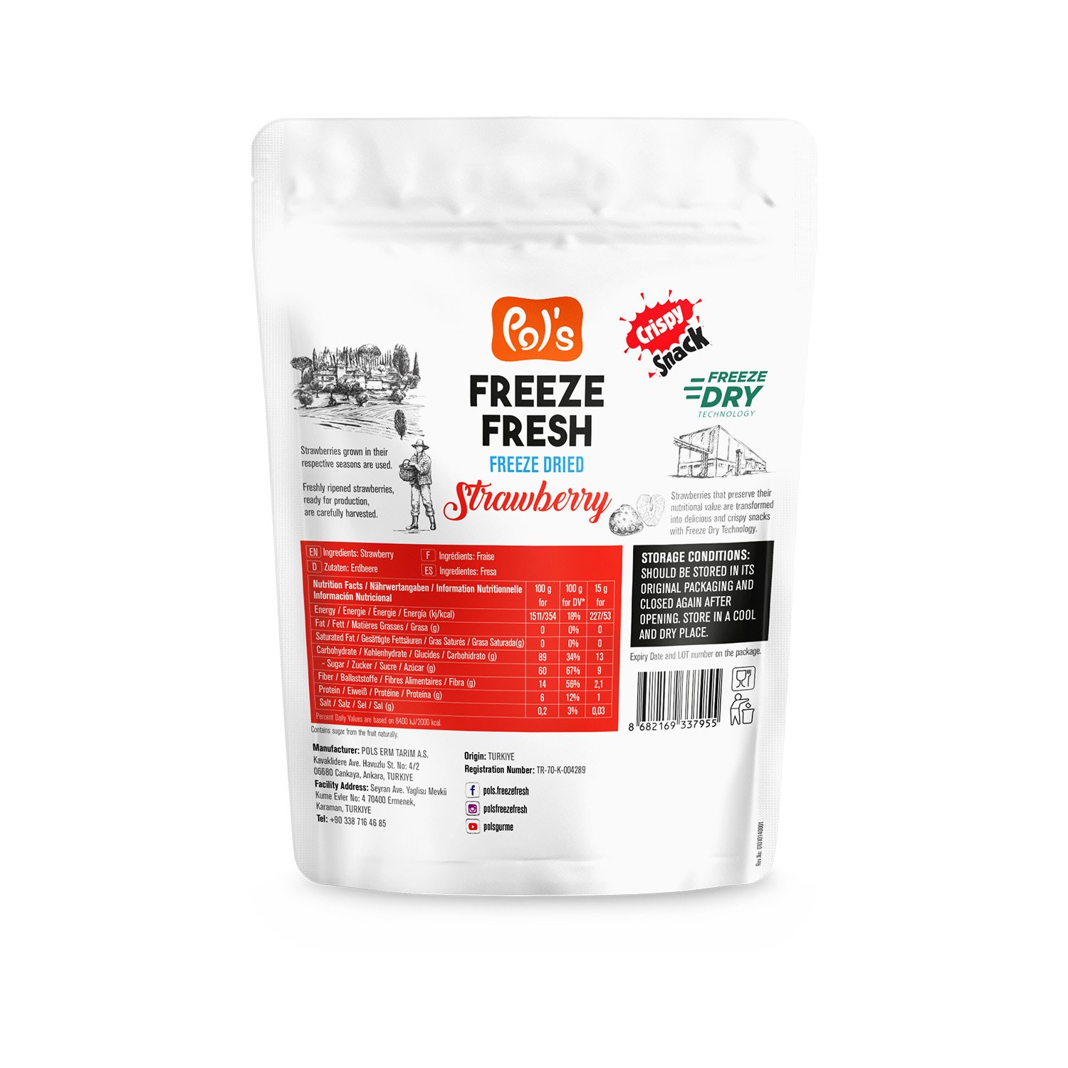 Freeze Dried Strawberry