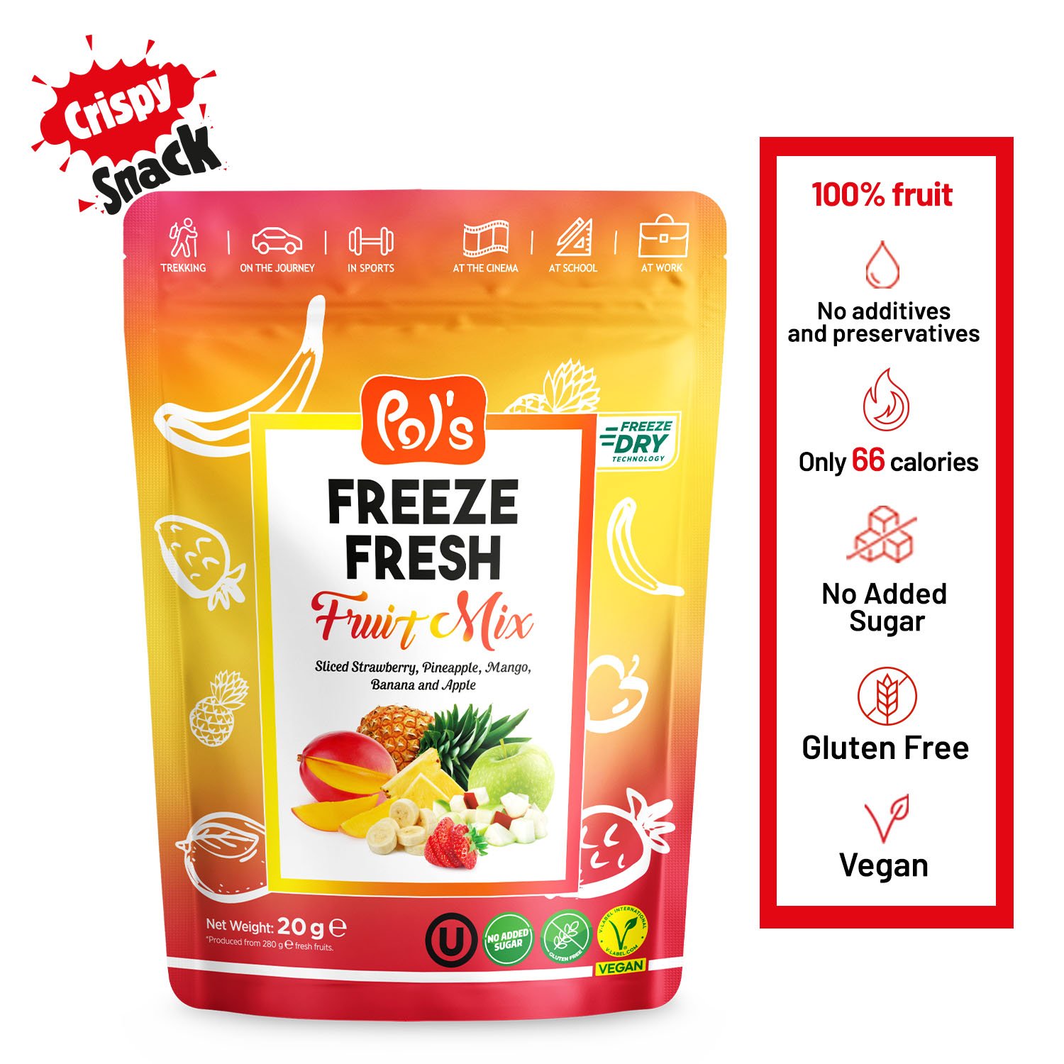 Freeze Dried Fruit Mix