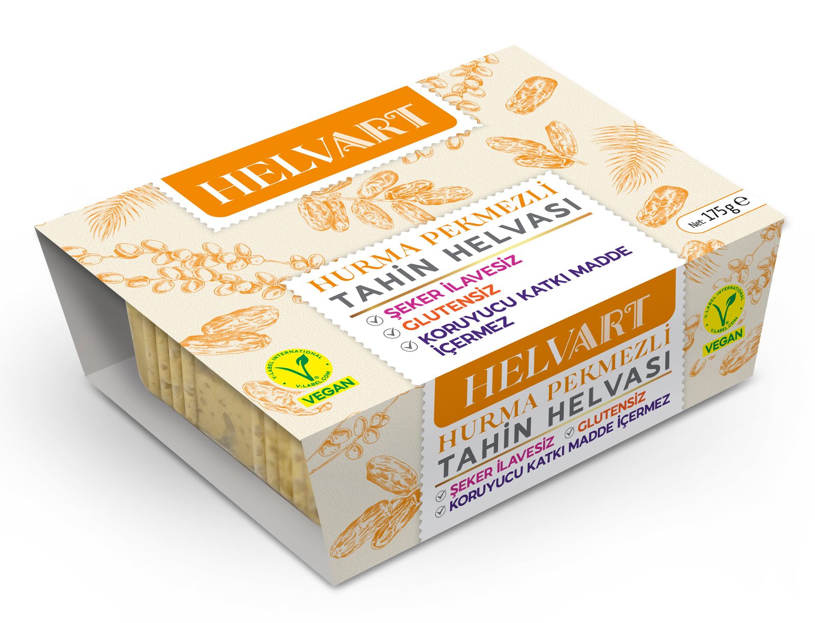 Tahini Halva with Date Molasses