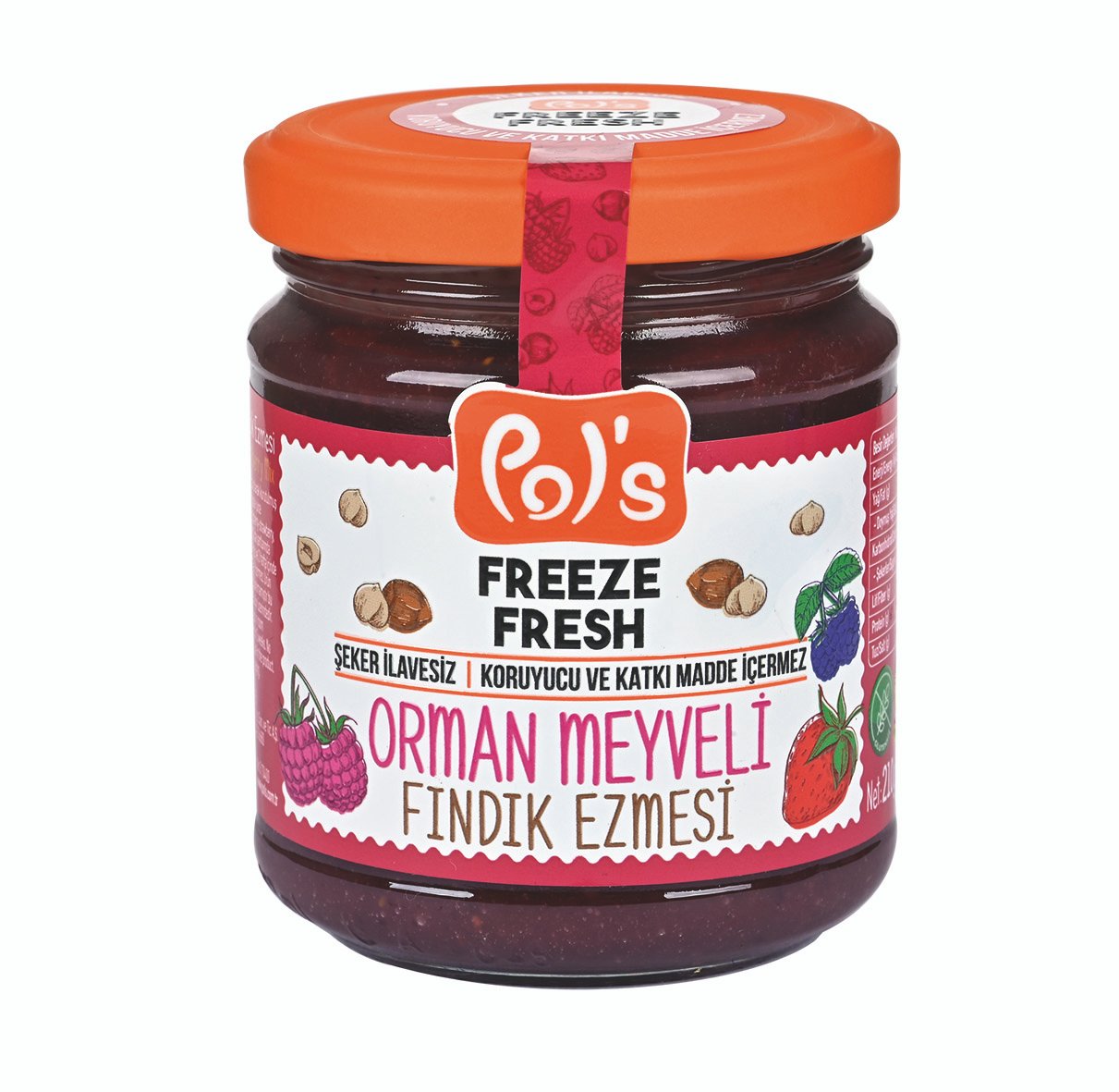 Fruit Tahini Hazelnut Spread