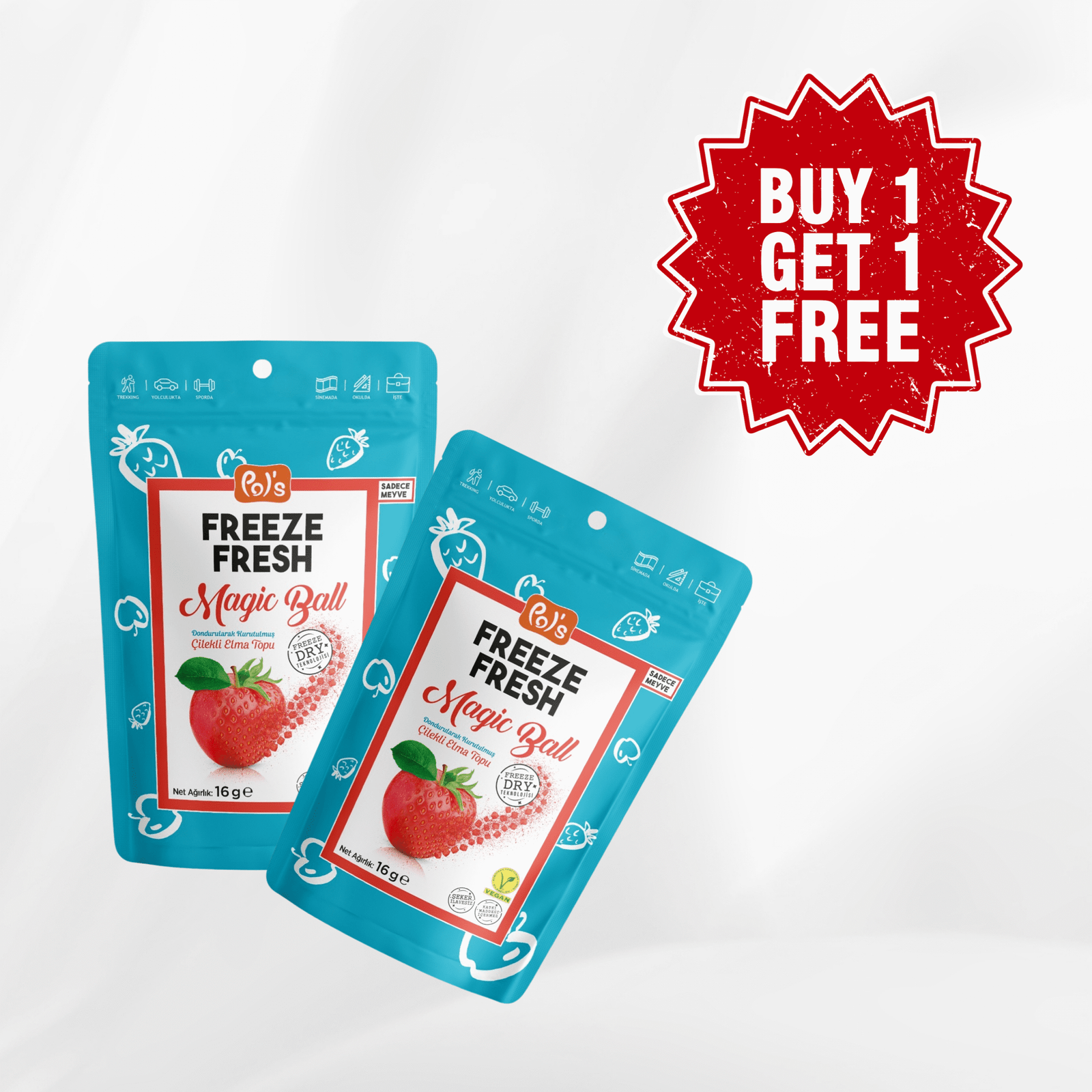 Magic Balls - Apple and Strawberry